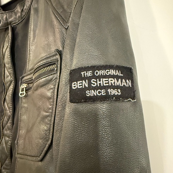 Ben Sherman “The original” Leather Jacket - Picture 2 of 12